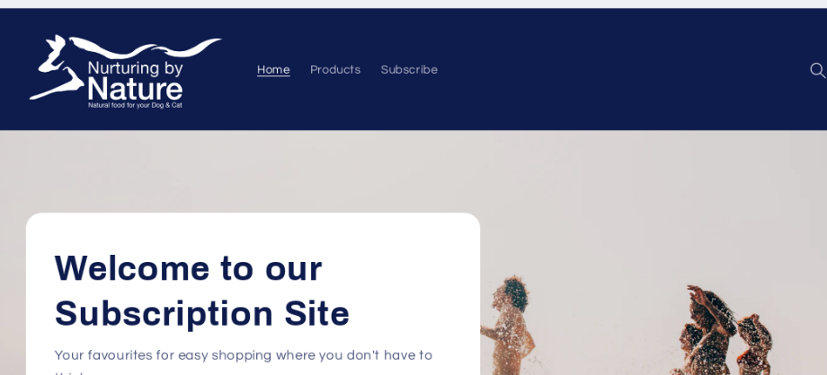 Nurturing by shop nature dog food